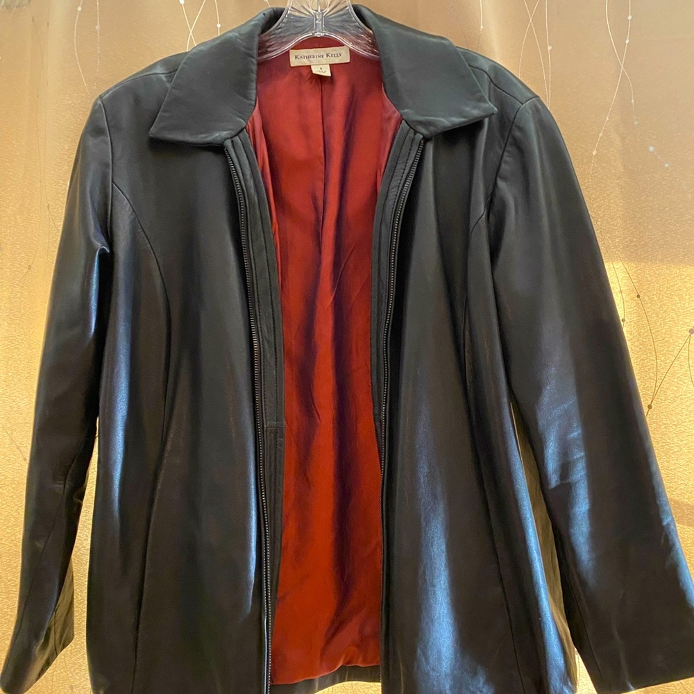 Beautiful Black Leather Jacket